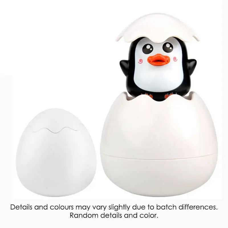 Baby Bathing Toy Kids Cute Duck Penguin Egg Water Spray Sprinkler Bathroom Sprinkling Shower Swimming Water Toys for Kids Gift