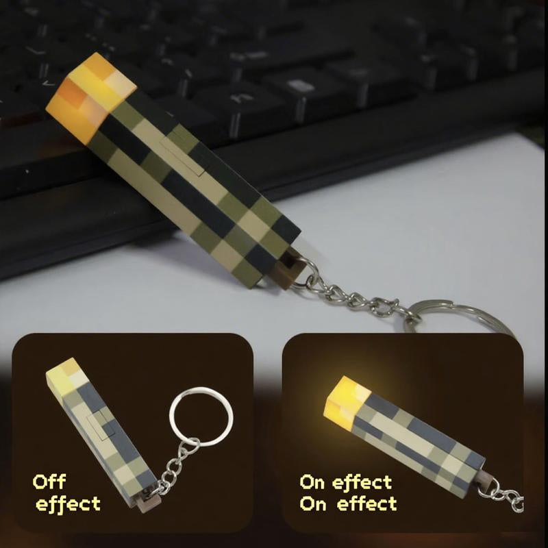 Torch Light LED Keychain USB Rechargeable with Charging Cable,Night Light,Bedside Lamp,Gift