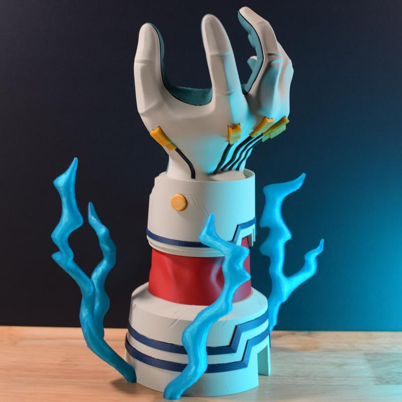 Quirk Anime Hero and Villain Inspired 3D Printed Gaming Controller Holder Stand Decorative Organizer Mount