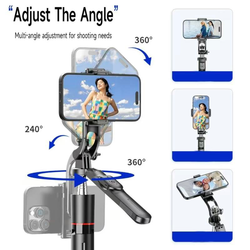 67" Phone Tripod ,Phone Holder for Iphone/Android & Selfie Stick,Upgraded Stand,Suitable for Home and Travel, Travel-Friendly & Stable Cellphone Smartphone