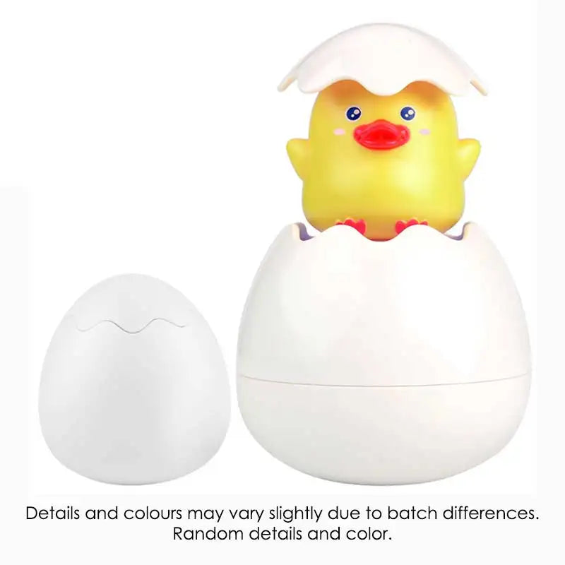 Baby Bathing Toy Kids Cute Duck Penguin Egg Water Spray Sprinkler Bathroom Sprinkling Shower Swimming Water Toys for Kids Gift