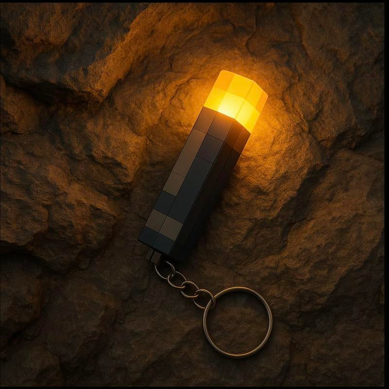 Torch Light LED Keychain USB Rechargeable with Charging Cable,Night Light,Bedside Lamp,Gift