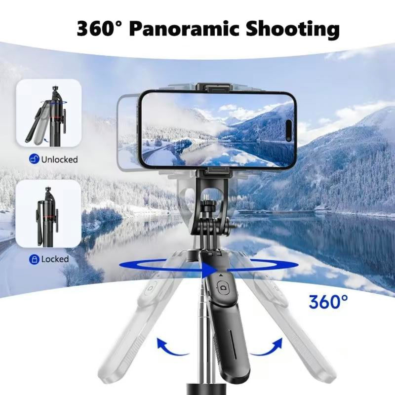 67" Phone Tripod ,Phone Holder for Iphone/Android & Selfie Stick,Upgraded Stand,Suitable for Home and Travel, Travel-Friendly & Stable Cellphone Smartphone